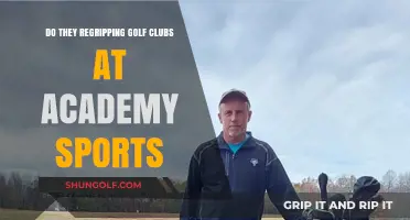 Does Academy Sports Offer Golf Club Regripping Services?