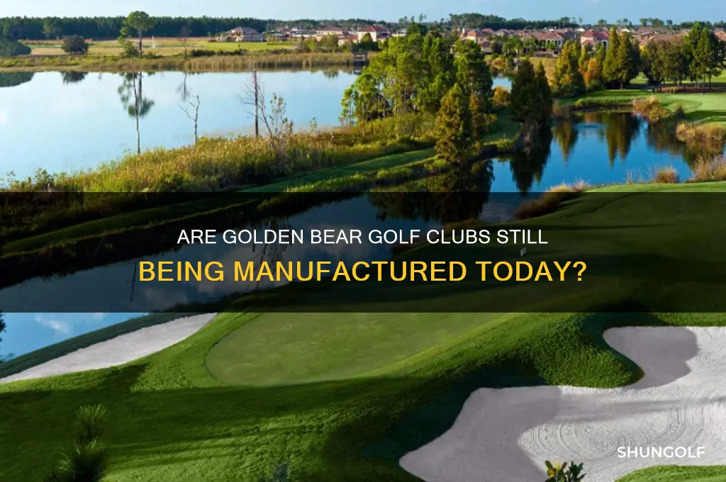 do they still make golden bear golf clubs