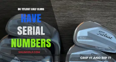 Do Titleist Golf Clubs Have Serial Numbers? A Comprehensive Guide
