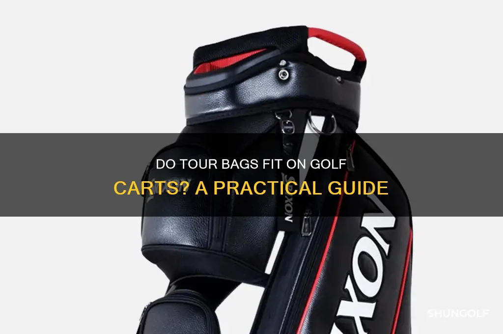 do tour bags fit on golf carts