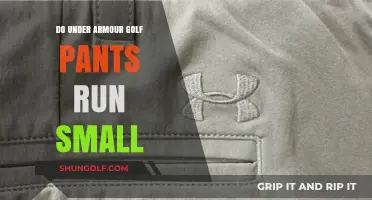 Do Under Armour Golf Pants Run Small? Sizing Guide & Tips