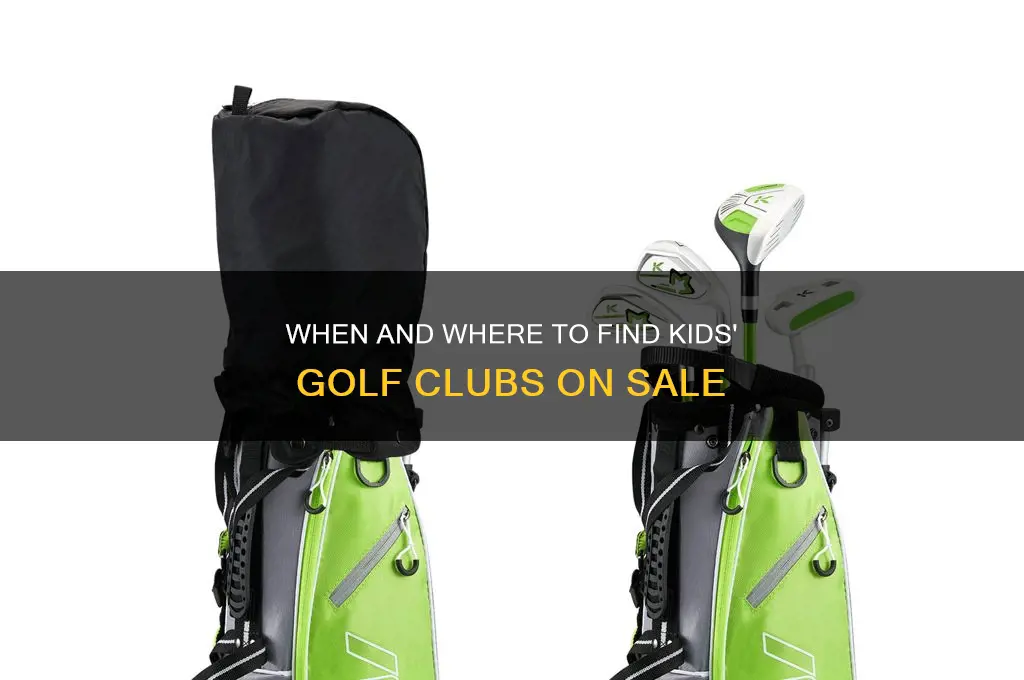 do us kids golf clubs go on sale