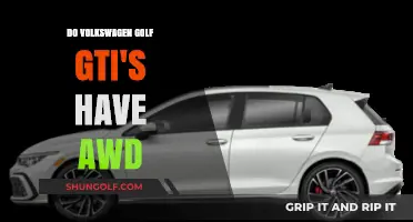 Are Volkswagen Golf GTI Models Equipped with All-Wheel Drive?