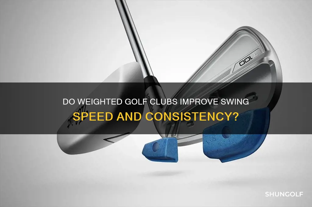 do weighted golf clubs work