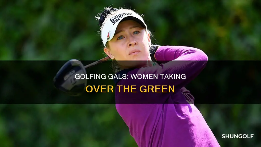 do women golf