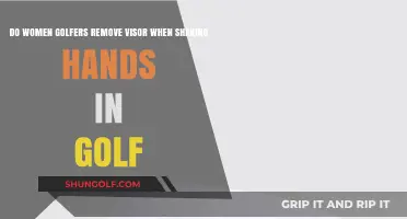 Golf Etiquette: Do Women Remove Visors When Shaking Hands?