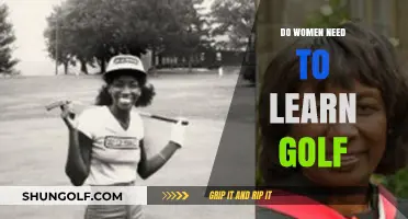 Golf: A Woman's Game Too