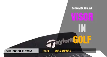Golf Etiquette: Women and Visors