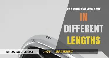 Women's Golf Clubs: Do Lengths Vary for Female Players?