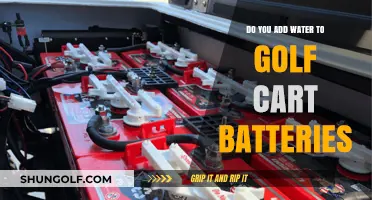 Adding Water to Golf Cart Batteries: Essential Maintenance Tips and Tricks