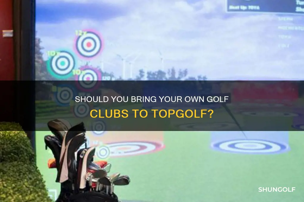 do you bring golf clubs to topgolf