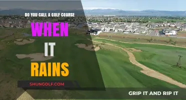Playing Golf in the Rain: Should You Call the Course First?