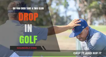 Two Club Drop in Golf: When and Why It's a Smart Move