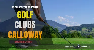 Stiff vs. Regular Callaway Golf Clubs: Which Flex Fits Your Swing?