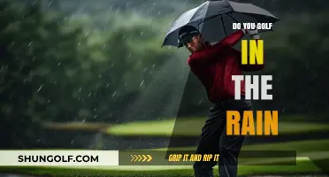 Golfing in the Rain: Is It Worth It?