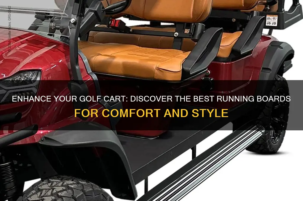 do you have running boards for golf carts