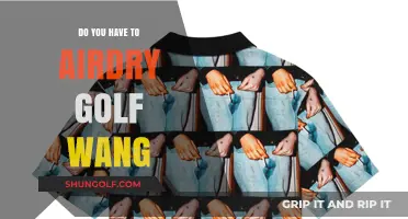 Air Drying Golf Wang: Essential Care Tips for Longevity