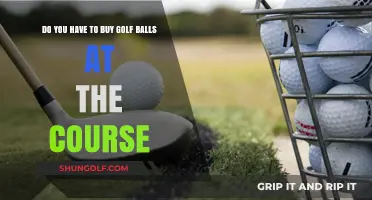 Can You Bring Your Own Golf Balls to the Course?