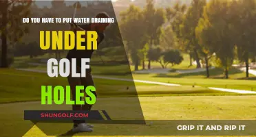 Should You Install Water Drainage Under Golf Holes? A Guide