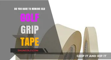 Should You Remove Old Golf Grip Tape? A Comprehensive Guide