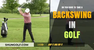 Golf Backswing: Is It Necessary for Every Shot?