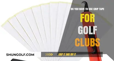 Grip Tape for Golf Clubs: Essential or Optional Accessory?