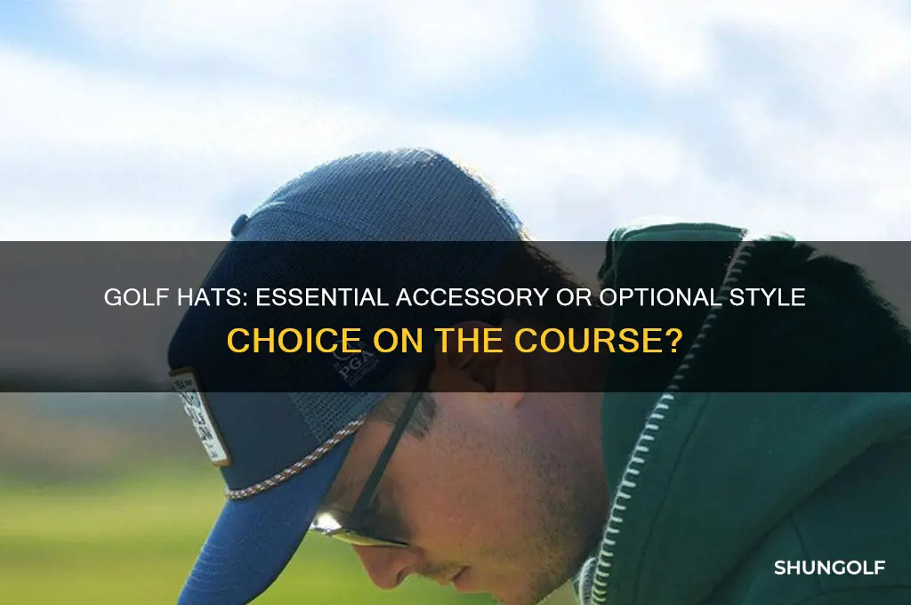 do you have to wear a hat to play golf
