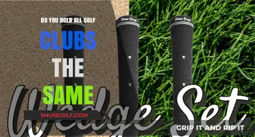 Mastering Your Golf Grip: Do All Clubs Require the Same Hold?