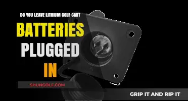 Should You Keep Lithium Golf Cart Batteries Plugged In? Expert Tips