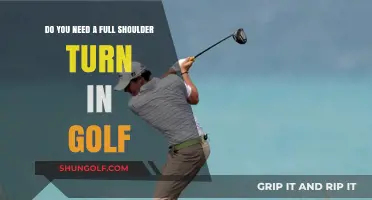 Golf Swing Secrets: Is a Full Shoulder Turn Really Necessary?