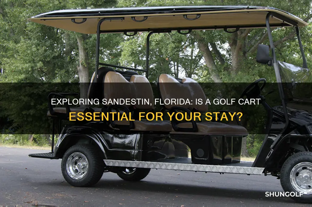 do you need a golf cart in sandestin florida