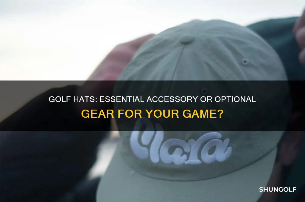 do you need a hat for golf
