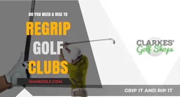 Regripping Golf Clubs: Is a Vise Essential for the Task?