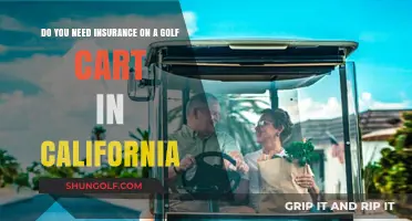 California Golf Cart Insurance: Is It Required for Your Ride?