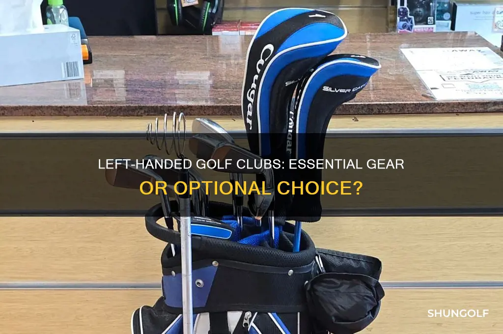 do you need left handed golf clubs