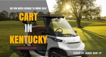 Kentucky Golf Cart Laws: License Required or Not?