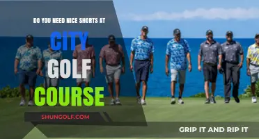 Dress Code Dilemma: Are Nice Shorts Required at City Golf Courses?