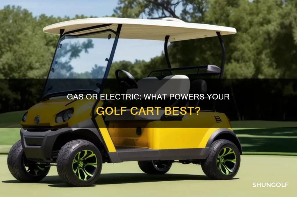do you need to gas up a golf cart