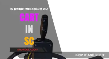 SC Golf Cart Turn Signals: Are They Legally Required?