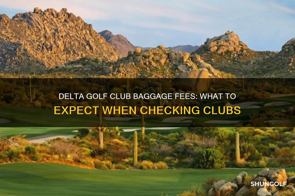 do you pay to check golf clubs on delta