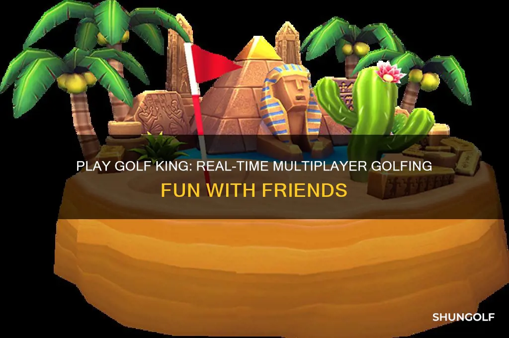 do you pkay real time with people golf king