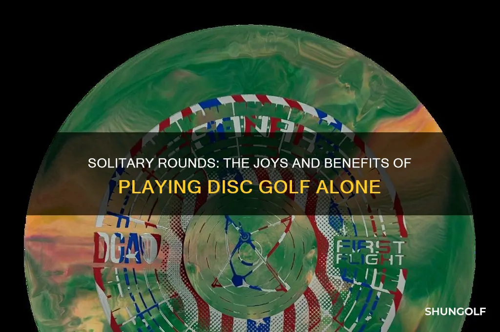 do you play disc golf alone
