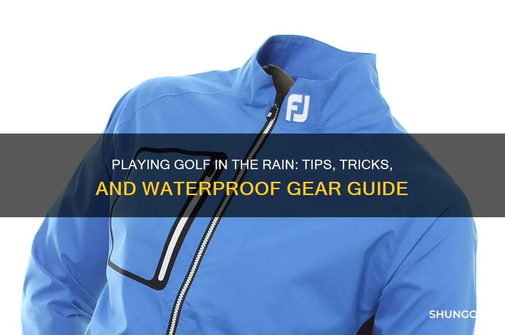 do you play golf in the rain