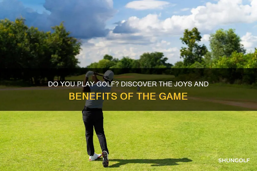 do you play golf