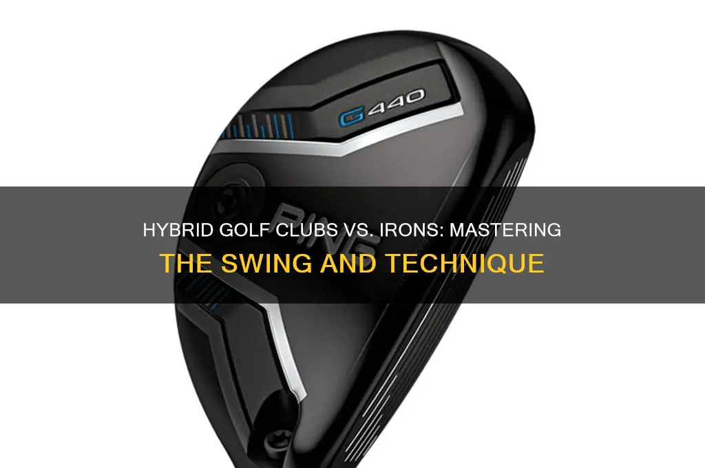 do you play hybrid golf clubs same as regular irons