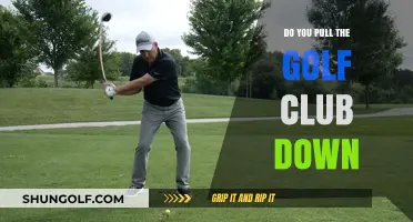 Mastering the Downswing: Do You Pull the Golf Club Down?