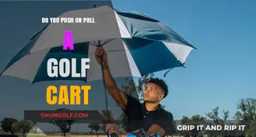 Push or Pull: Mastering the Right Golf Cart Technique
