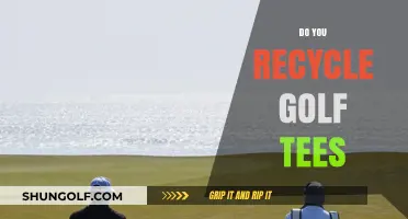How Golf Tees Can Be Recycled Responsibly