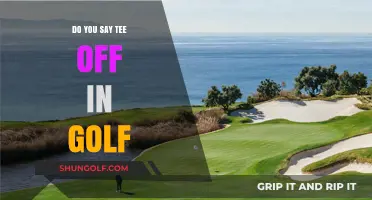 Tee Off in Golf: Understanding the Term and Its Proper Usage