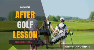 Golf Lesson Tipping Etiquette: When and How Much to Tip